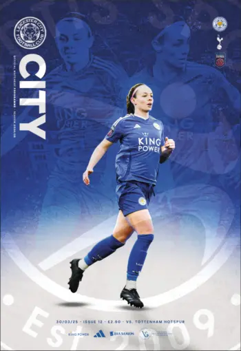 Spurs v Leicester City (30 Mar 2025) Programme