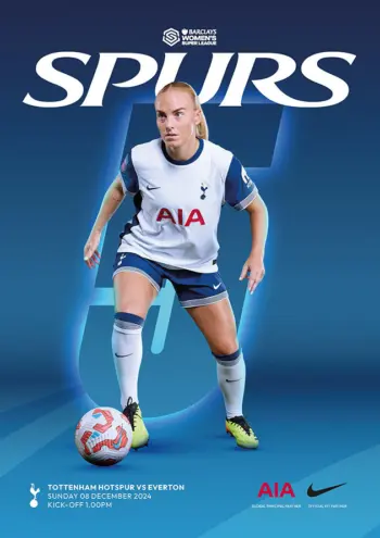 Spurs v Everton FC (08 Dec 2024) Programme