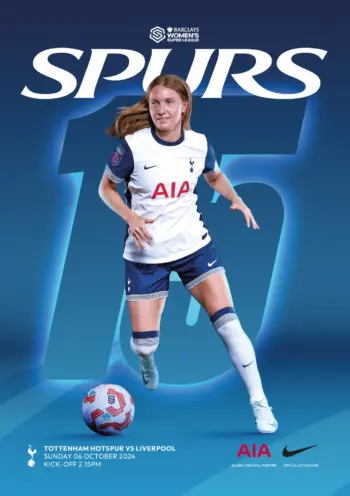 Spurs v Liverpool FC (06 Oct 2024) Programme
