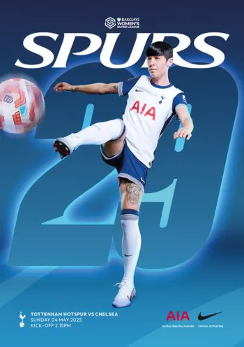 Spurs v Chelsea FC (04 May 2025) Programme