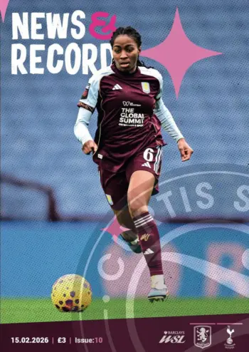 Spurs v Aston Villa (15 Feb 2026) Programme