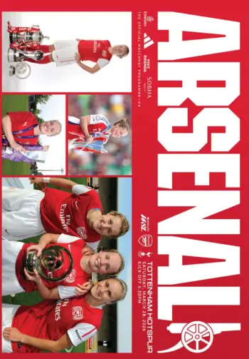 Spurs v Arsenal FC (28 Mar 2026) Programme