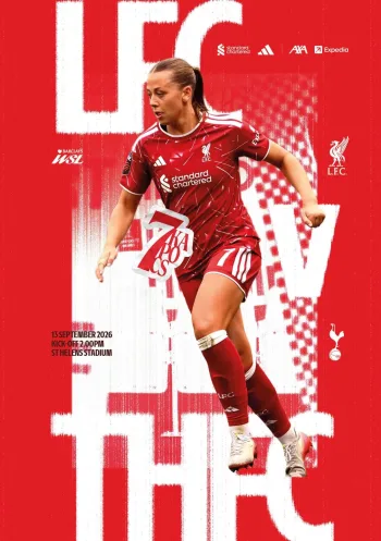 Spurs v Liverpool FC (13 Sep 2026) Programme